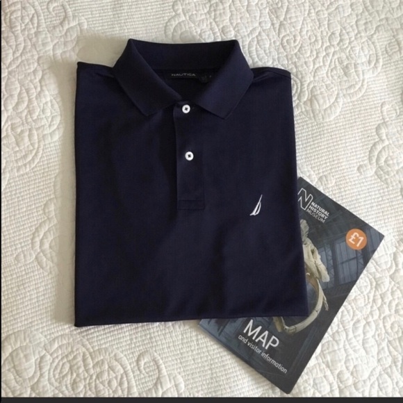 Other - Like New! Men’s Navy Nautica Polo Shirt